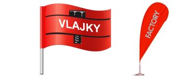 VÝROBA VLAJEK - Skladem