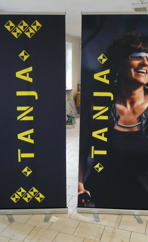 Rollup reklamní banner STANDARD | Rozměr 85x200cm