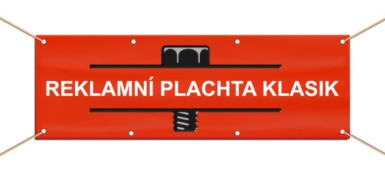 Partnerský program | Reklamní plachta | banner KLASIK s oky a zesílenými okraji