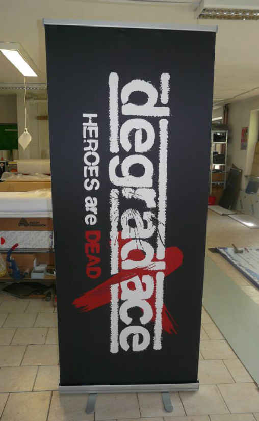 Rollup reklamní banner STANDARD | Rozměr 85x200cm