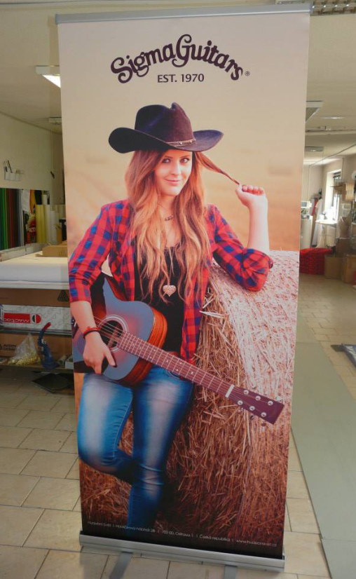 Rollup reklamní banner STANDARD | Rozměr 85x200cm