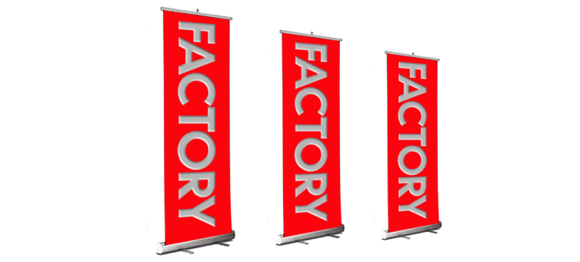 Rollup reklamní banner STANDARD | Rozměr 85x200cm